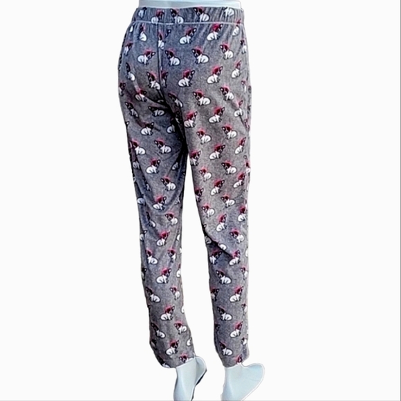 NEW Bulldogs wearing Santa Hats Loungewear - Pajamas from Kohl's - Picture 13 of 17